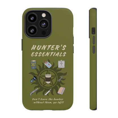 Hunter's Essentials Tough Phone Case - Supernatural Fan Design | Protective Phone Cover | iPhone, Galaxy & Pixel