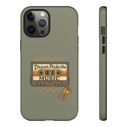 Driver Picks the Music Protective Phone Case - Supernatural Fan Design | Tough Dual-Layer Cover | Glossy Finish