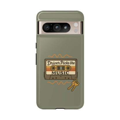 Driver Picks the Music Protective Phone Case - Supernatural Fan Design | Tough Dual-Layer Cover | Glossy Finish