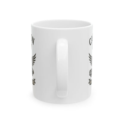 Carry On Crew Ceramic Mug - Supernatural Fan Design | Coffee Cup | No Rest for the Idjits