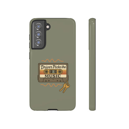 Driver Picks the Music Protective Phone Case - Supernatural Fan Design | Tough Dual-Layer Cover | Glossy Finish