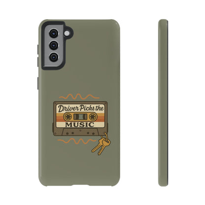 Driver Picks the Music Protective Phone Case - Supernatural Fan Design | Tough Dual-Layer Cover | Glossy Finish