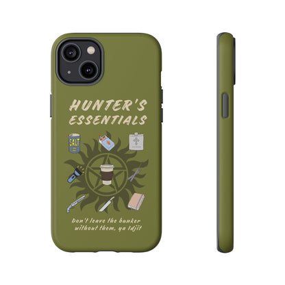 Hunter's Essentials Tough Phone Case - Supernatural Fan Design | Protective Phone Cover | iPhone, Galaxy & Pixel