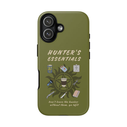 Hunter's Essentials Tough Phone Case - Supernatural Fan Design | Protective Phone Cover | iPhone, Galaxy & Pixel