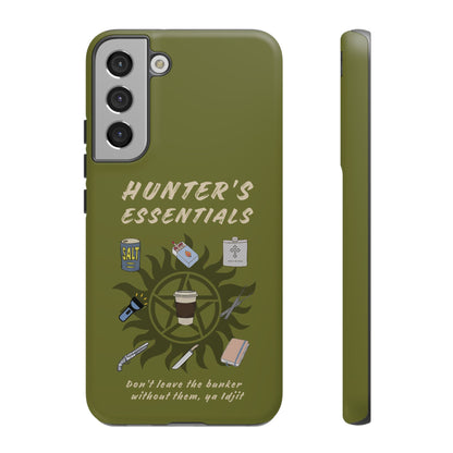 Hunter's Essentials Tough Phone Case - Supernatural Fan Design | Protective Phone Cover | iPhone, Galaxy & Pixel