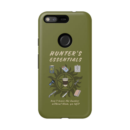 Hunter's Essentials Tough Phone Case - Supernatural Fan Design | Protective Phone Cover | iPhone, Galaxy & Pixel