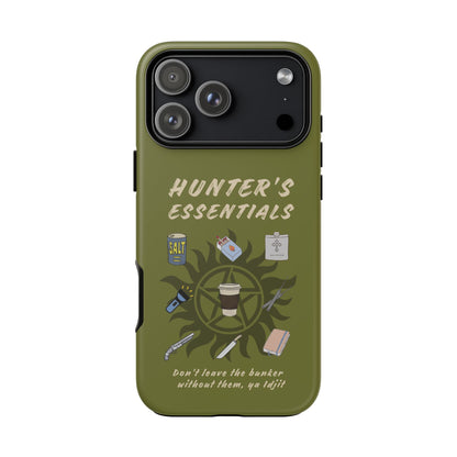 Hunter's Essentials Tough Phone Case - Supernatural Fan Design | Protective Phone Cover | iPhone, Galaxy & Pixel