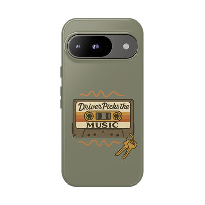Driver Picks the Music Protective Phone Case - Supernatural Fan Design | Tough Dual-Layer Cover | Glossy Finish