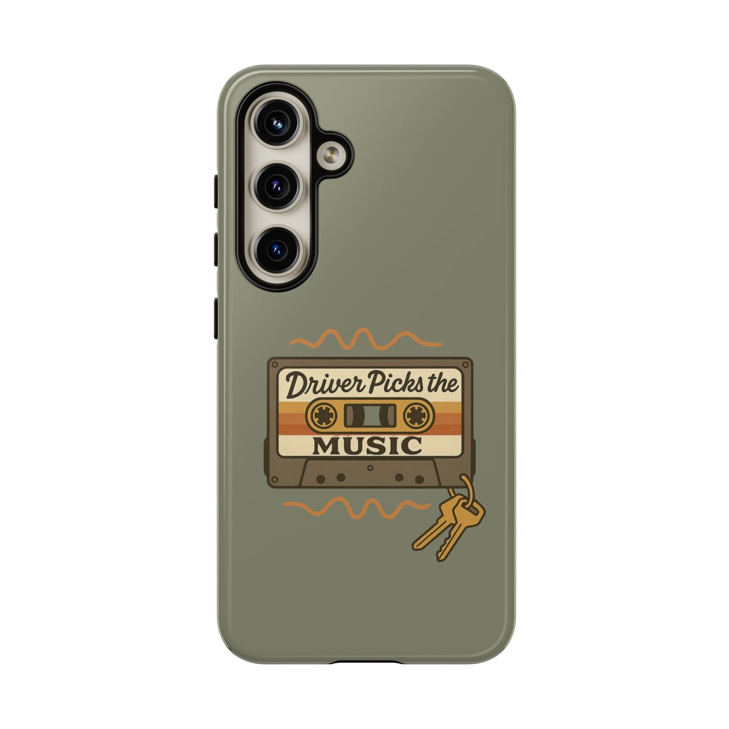 Driver Picks the Music Protective Phone Case - Supernatural Fan Design | Tough Dual-Layer Cover | Glossy Finish