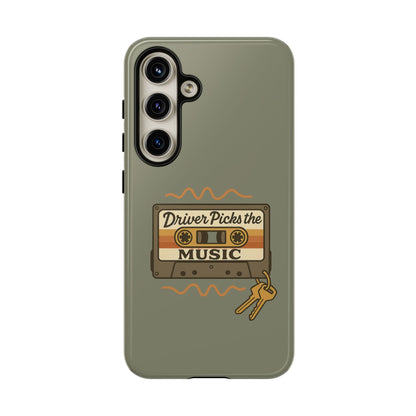 Driver Picks the Music Protective Phone Case - Supernatural Fan Design | Tough Dual-Layer Cover | Glossy Finish