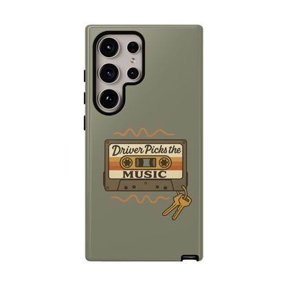 Driver Picks the Music Protective Phone Case - Supernatural Fan Design | Tough Dual-Layer Cover | Glossy Finish