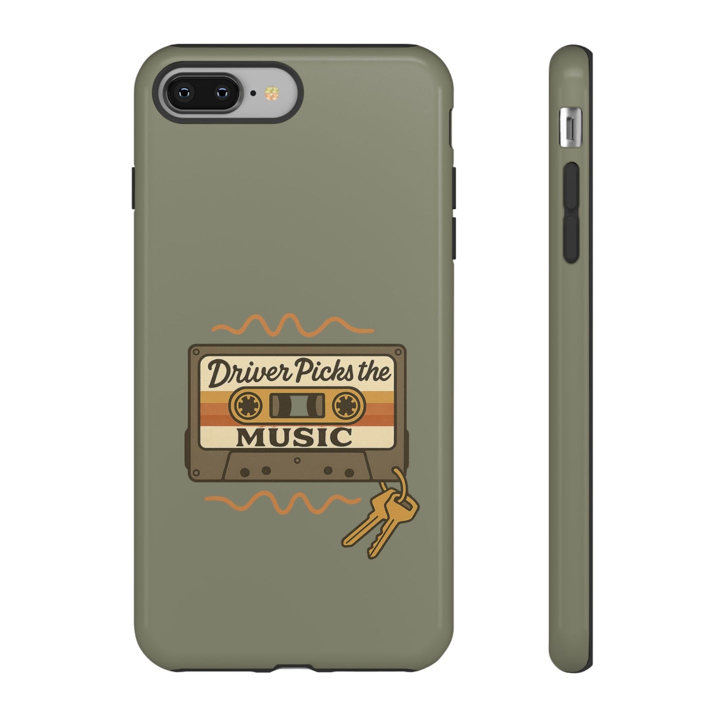 Driver Picks the Music Protective Phone Case - Supernatural Fan Design | Tough Dual-Layer Cover | Glossy Finish