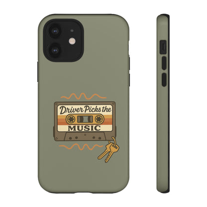Driver Picks the Music Protective Phone Case - Supernatural Fan Design | Tough Dual-Layer Cover | Glossy Finish