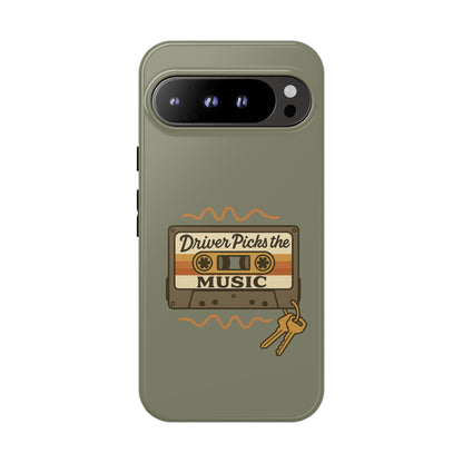 Driver Picks the Music Protective Phone Case - Supernatural Fan Design | Tough Dual-Layer Cover | Glossy Finish