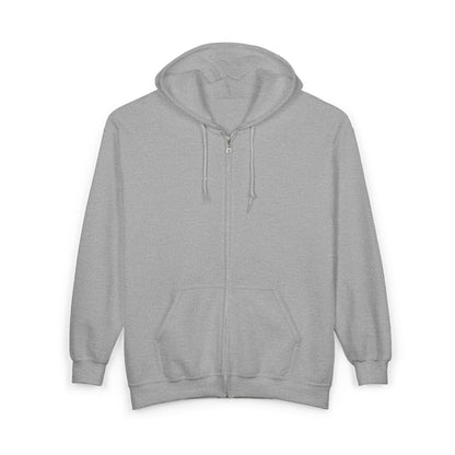 Driver Picks the Music Zip Hoodie - Supernatural Fan Design | Full Zip Sweatshirt | Unisex Sport Grey