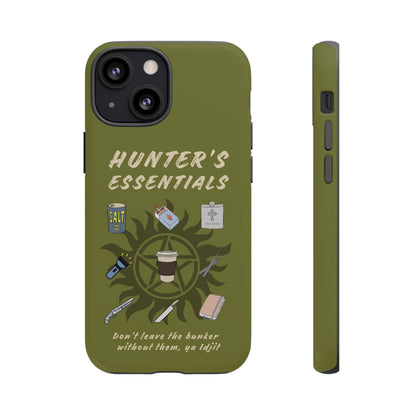 Hunter's Essentials Tough Phone Case - Supernatural Fan Design | Protective Phone Cover | iPhone, Galaxy & Pixel