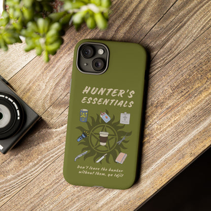 Hunter's Essentials Tough Phone Case - Supernatural Fan Design | Protective Phone Cover | iPhone, Galaxy & Pixel