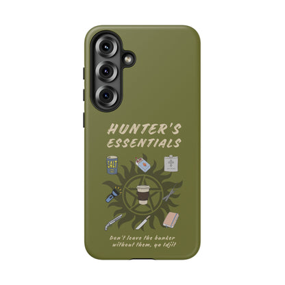 Hunter's Essentials Tough Phone Case - Supernatural Fan Design | Protective Phone Cover | iPhone, Galaxy & Pixel