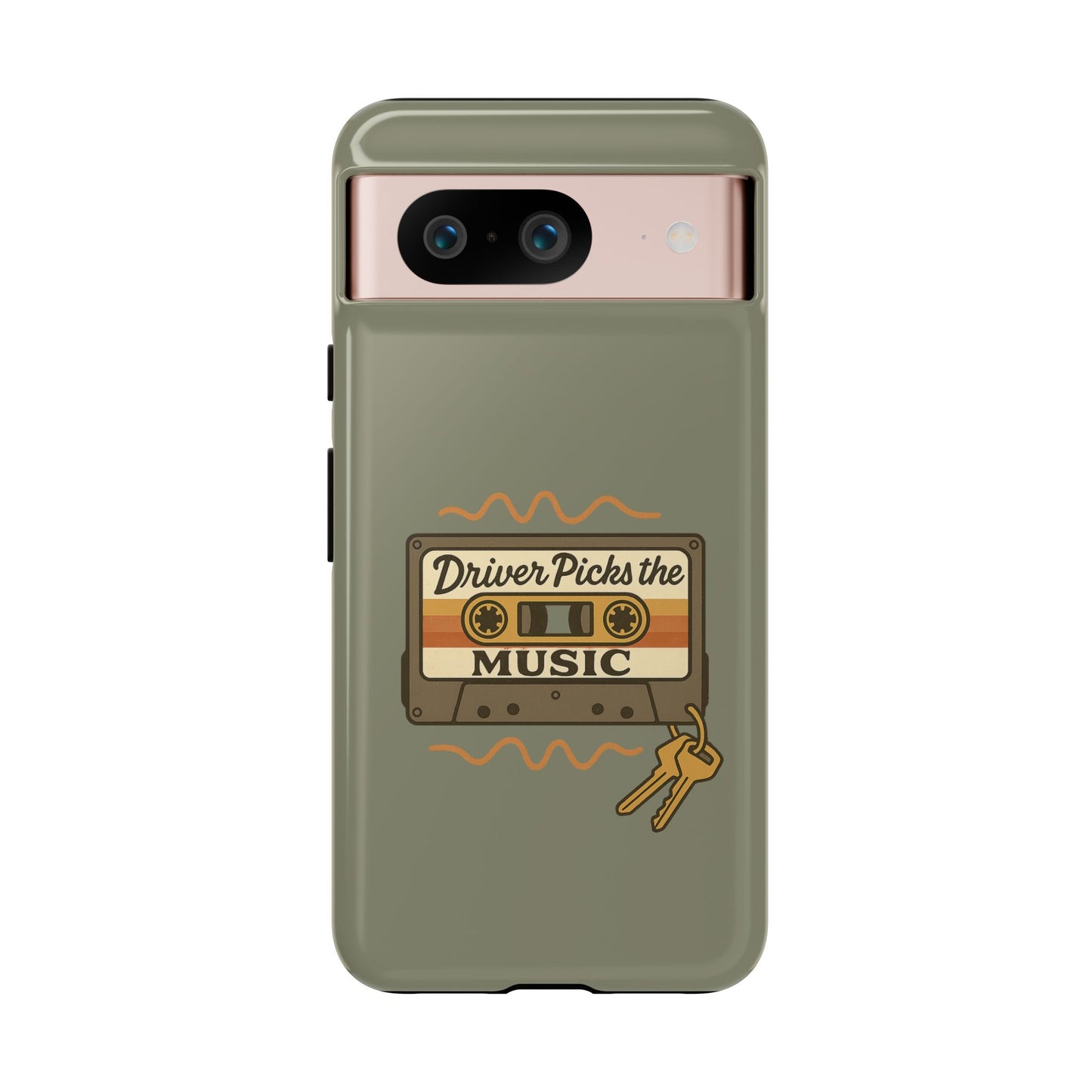 Driver Picks the Music Protective Phone Case - Supernatural Fan Design | Tough Dual-Layer Cover | Glossy Finish