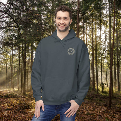 Salt & Burn Crew Hoodie - Supernatural Fan Design | Fandom Pullover | Anti-Possession Symbol Unisex Sweatshirt | Cozy Grunge SPN Gear