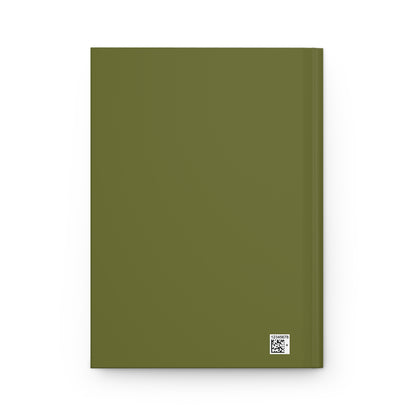 Hunter's Essentials Hardcover Journal (Olive Green) - Supernatural Fan Design | Notebook