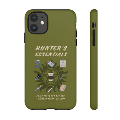Hunter's Essentials Tough Phone Case - Supernatural Fan Design | Protective Phone Cover | iPhone, Galaxy & Pixel