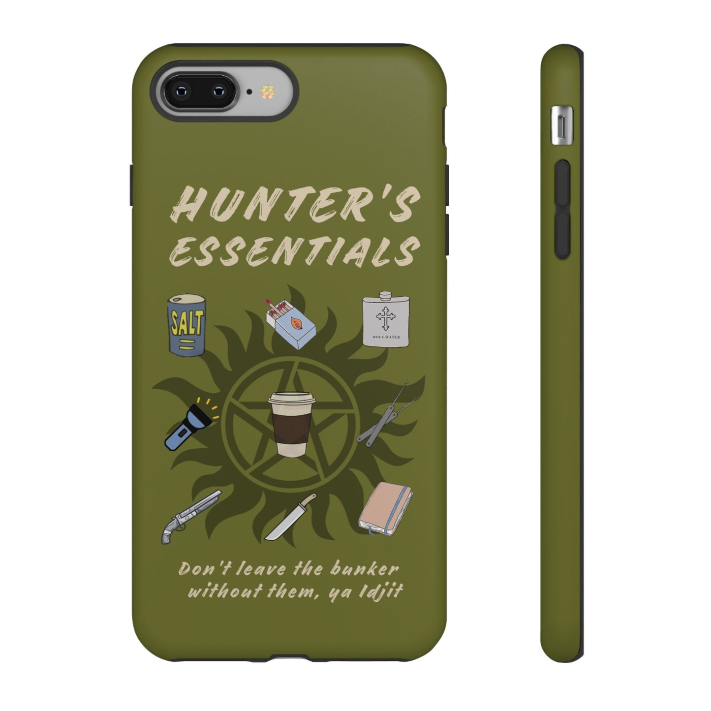 Hunter's Essentials Tough Phone Case - Supernatural Fan Design | Protective Phone Cover | iPhone, Galaxy & Pixel