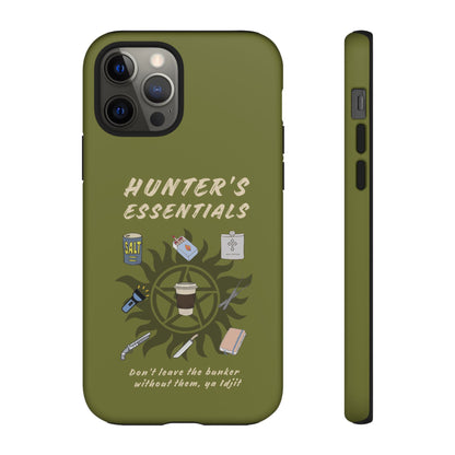 Hunter's Essentials Tough Phone Case - Supernatural Fan Design | Protective Phone Cover | iPhone, Galaxy & Pixel