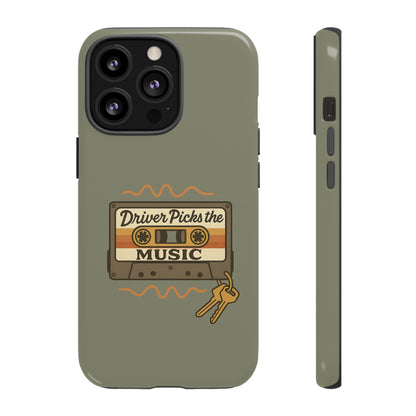 Driver Picks the Music Protective Phone Case - Supernatural Fan Design | Tough Dual-Layer Cover | Glossy Finish