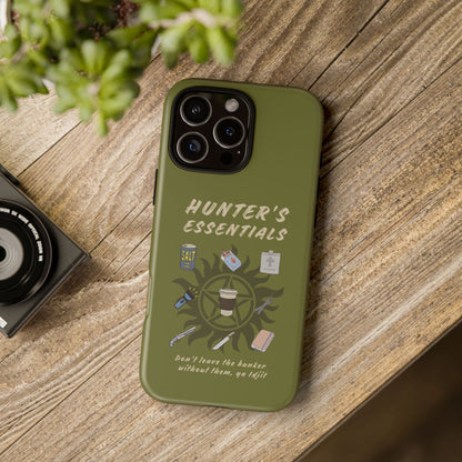Hunter's Essentials Tough Phone Case - Supernatural Fan Design | Protective Phone Cover | iPhone, Galaxy & Pixel