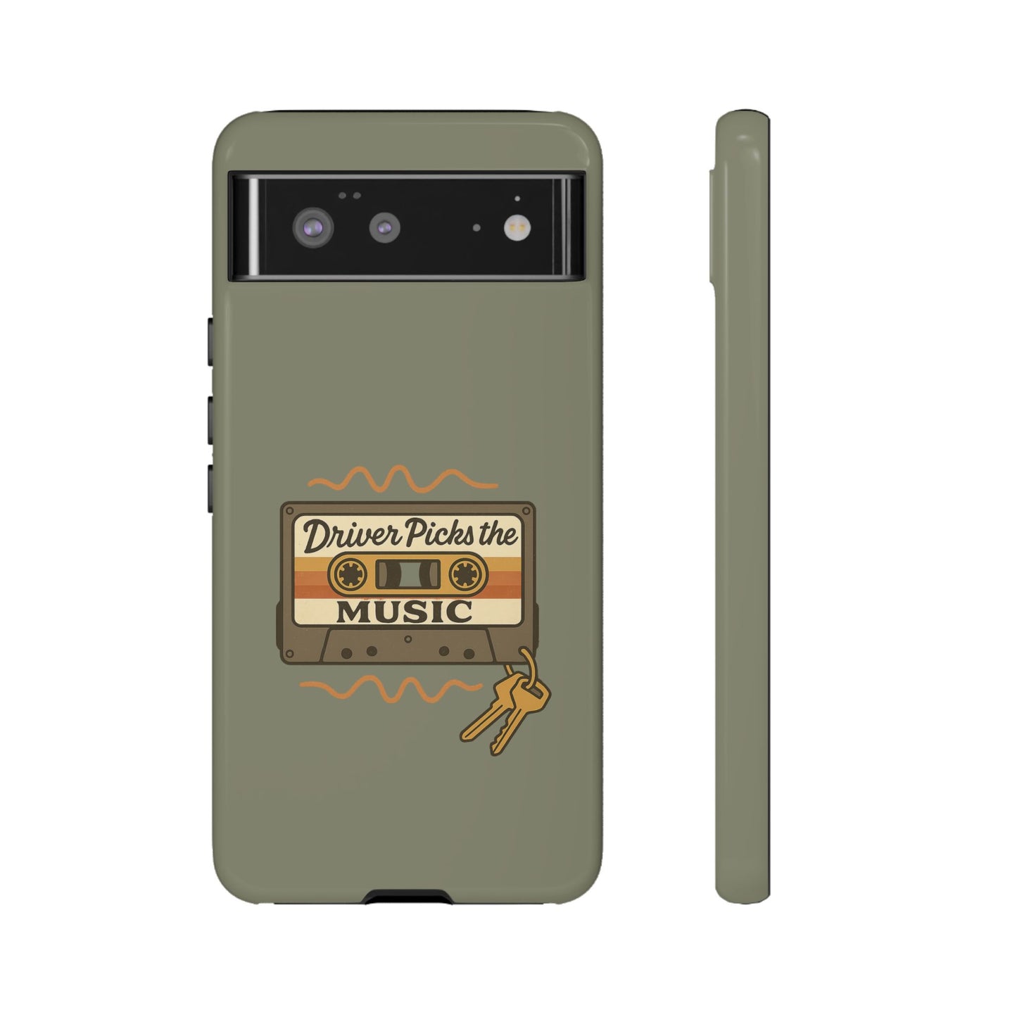 Driver Picks the Music Protective Phone Case - Supernatural Fan Design | Tough Dual-Layer Cover | Glossy Finish