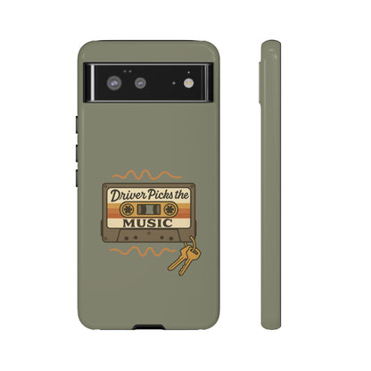 Driver Picks the Music Protective Phone Case - Supernatural Fan Design | Tough Dual-Layer Cover | Glossy Finish