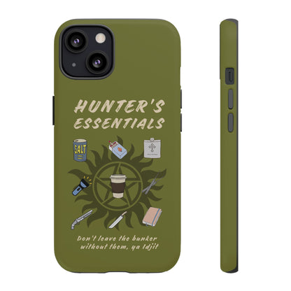 Hunter's Essentials Tough Phone Case - Supernatural Fan Design | Protective Phone Cover | iPhone, Galaxy & Pixel