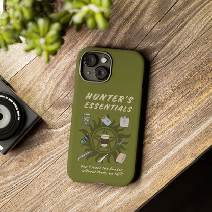 Hunter's Essentials Tough Phone Case - Supernatural Fan Design | Protective Phone Cover | iPhone, Galaxy & Pixel