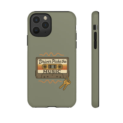 Driver Picks the Music Protective Phone Case - Supernatural Fan Design | Tough Dual-Layer Cover | Glossy Finish