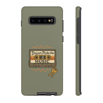 Driver Picks the Music Protective Phone Case - Supernatural Fan Design | Tough Dual-Layer Cover | Glossy Finish