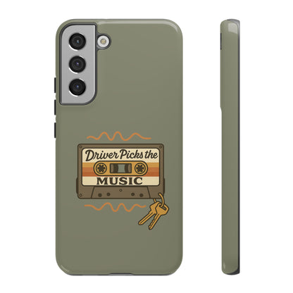 Driver Picks the Music Protective Phone Case - Supernatural Fan Design | Tough Dual-Layer Cover | Glossy Finish