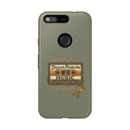 Driver Picks the Music Protective Phone Case - Supernatural Fan Design | Tough Dual-Layer Cover | Glossy Finish
