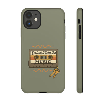 Driver Picks the Music Protective Phone Case - Supernatural Fan Design | Tough Dual-Layer Cover | Glossy Finish