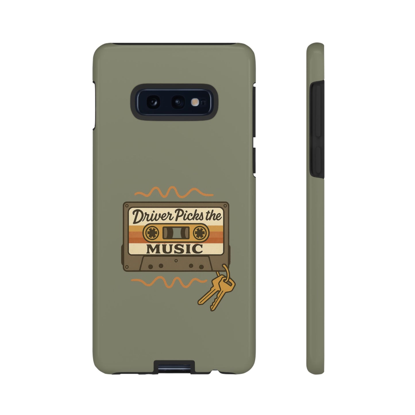 Driver Picks the Music Protective Phone Case - Supernatural Fan Design | Tough Dual-Layer Cover | Glossy Finish