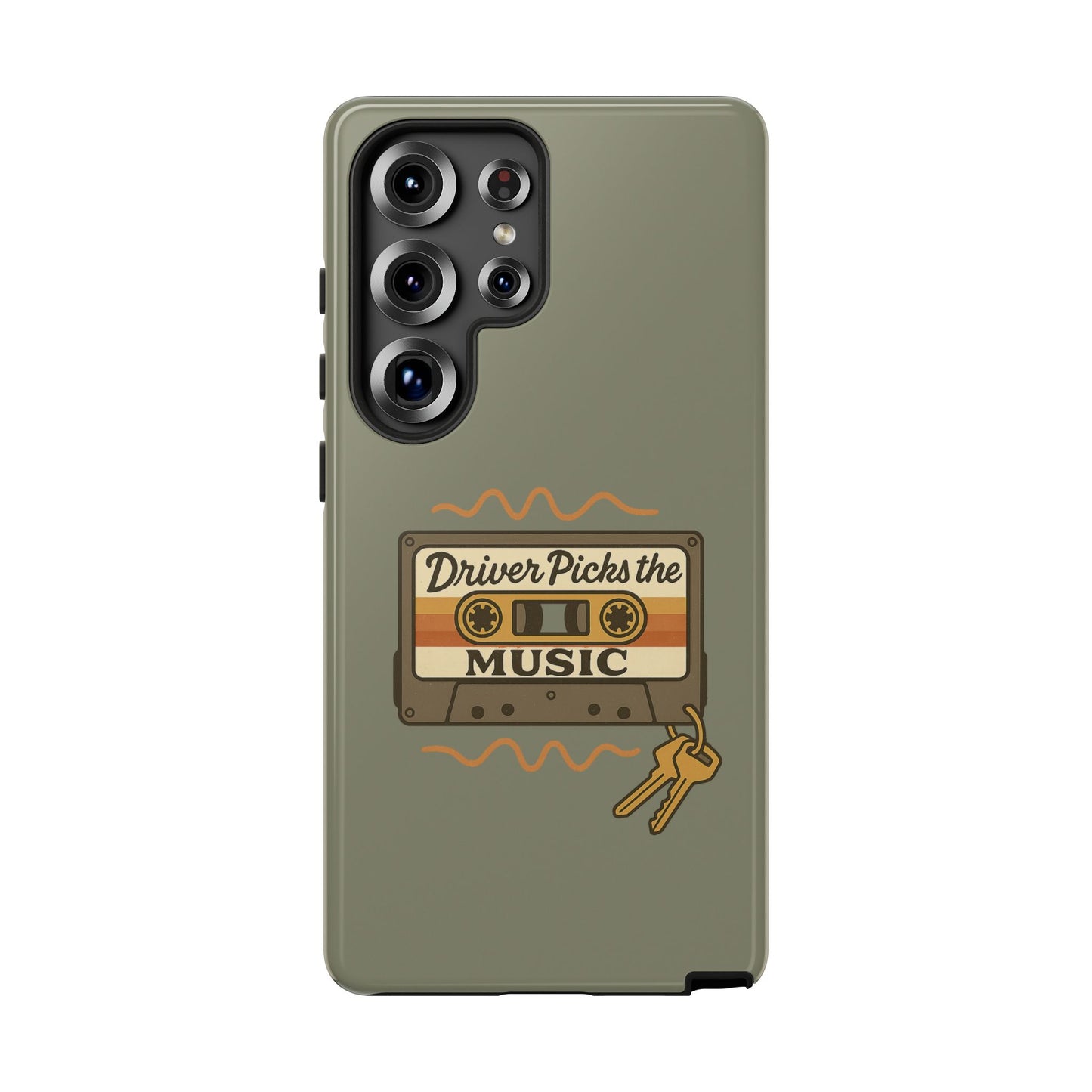 Driver Picks the Music Protective Phone Case - Supernatural Fan Design | Tough Dual-Layer Cover | Glossy Finish