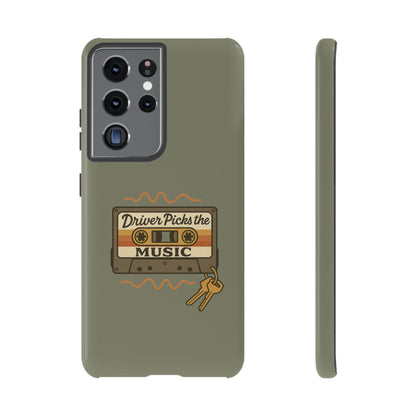 Driver Picks the Music Protective Phone Case - Supernatural Fan Design | Tough Dual-Layer Cover | Glossy Finish