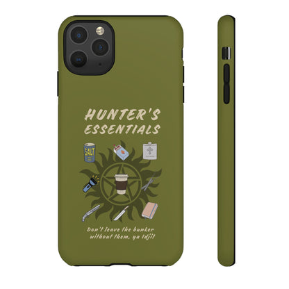 Hunter's Essentials Tough Phone Case - Supernatural Fan Design | Protective Phone Cover | iPhone, Galaxy & Pixel