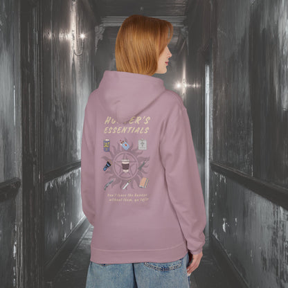 Hunter's Essentials Unisex Midweight Fleece Hoodie - Supernatural Fan Design | Pullover Hoodie