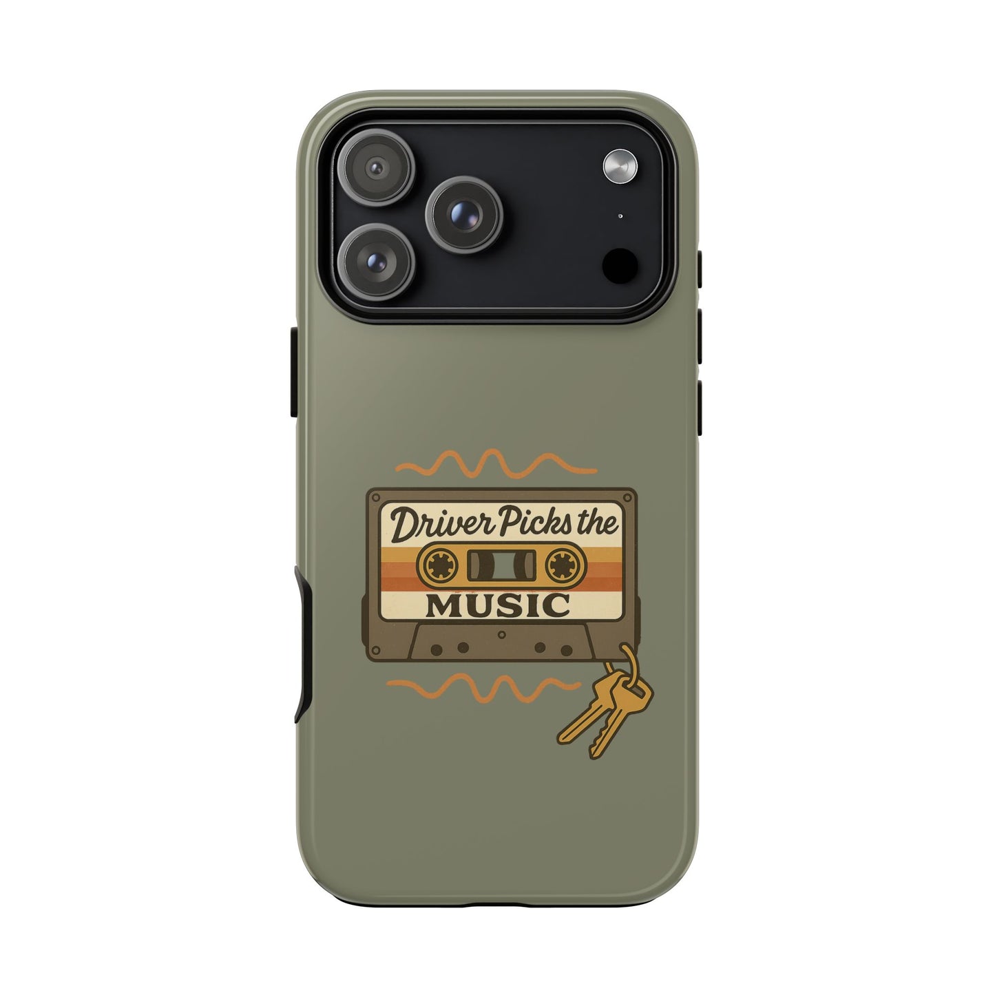 Driver Picks the Music Protective Phone Case - Supernatural Fan Design | Tough Dual-Layer Cover | Glossy Finish