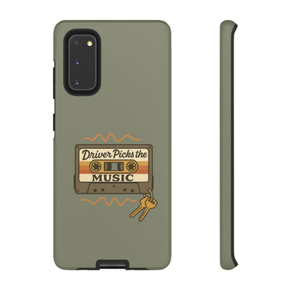 Driver Picks the Music Protective Phone Case - Supernatural Fan Design | Tough Dual-Layer Cover | Glossy Finish