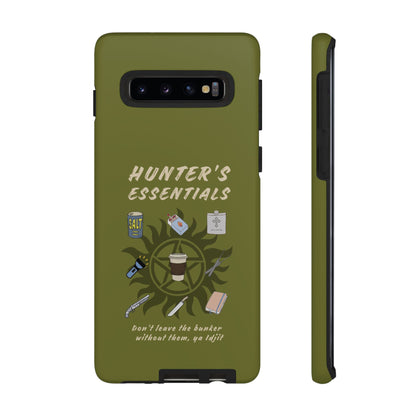Hunter's Essentials Tough Phone Case - Supernatural Fan Design | Protective Phone Cover | iPhone, Galaxy & Pixel