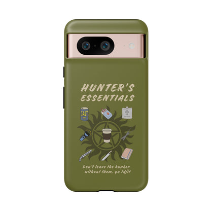 Hunter's Essentials Tough Phone Case - Supernatural Fan Design | Protective Phone Cover | iPhone, Galaxy & Pixel
