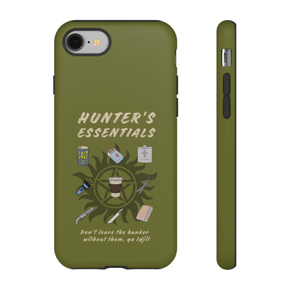 Hunter's Essentials Tough Phone Case - Supernatural Fan Design | Protective Phone Cover | iPhone, Galaxy & Pixel