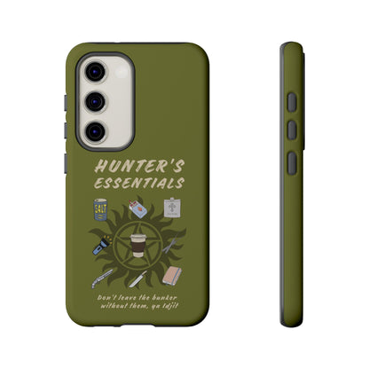Hunter's Essentials Tough Phone Case - Supernatural Fan Design | Protective Phone Cover | iPhone, Galaxy & Pixel